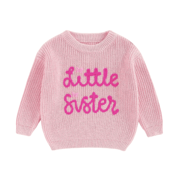 Little Sister Knit Sweater - The Ollie Bee