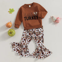 Little Turkey Flare Pant Set - The Ollie Bee