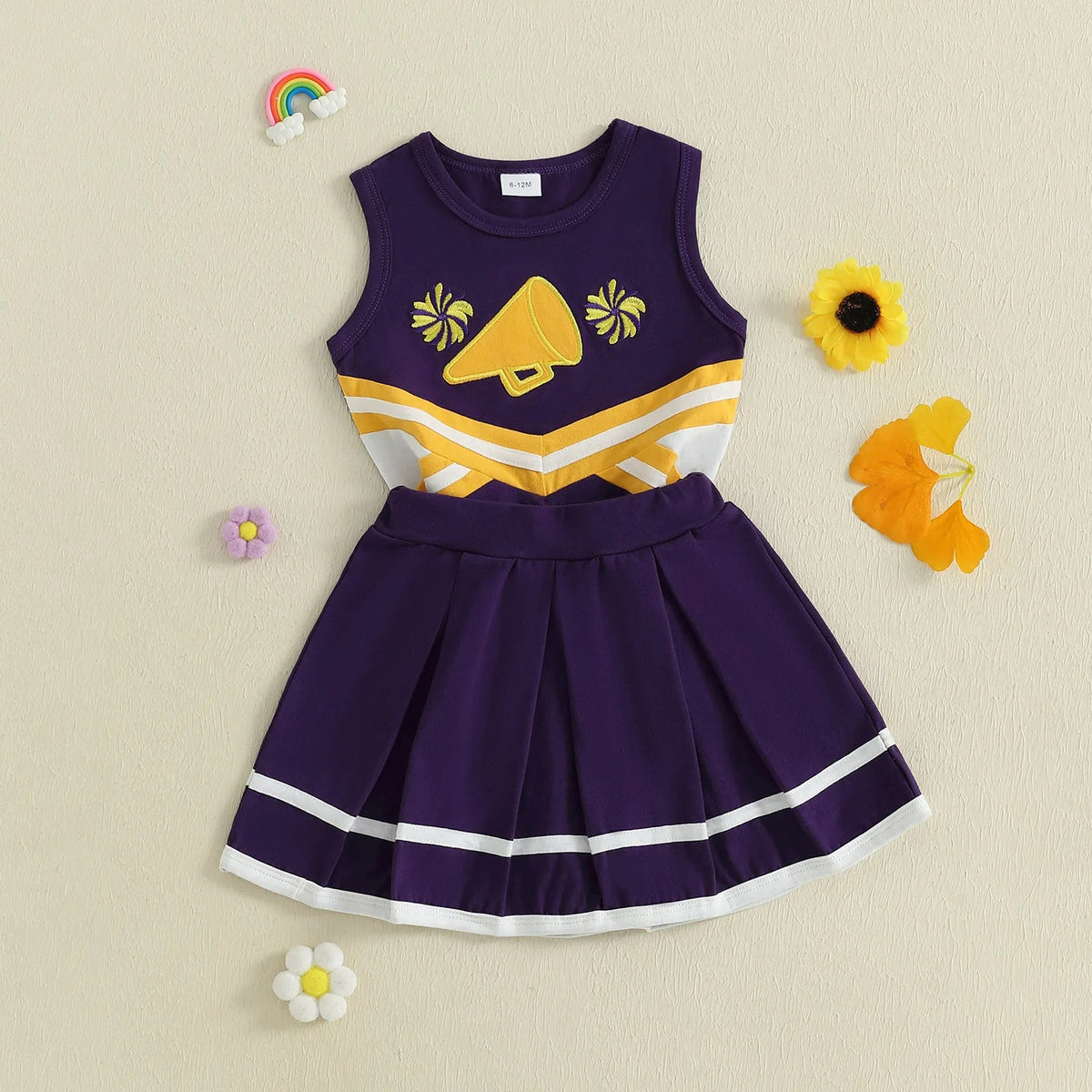 LSU Cheerleader Set - The Ollie Bee