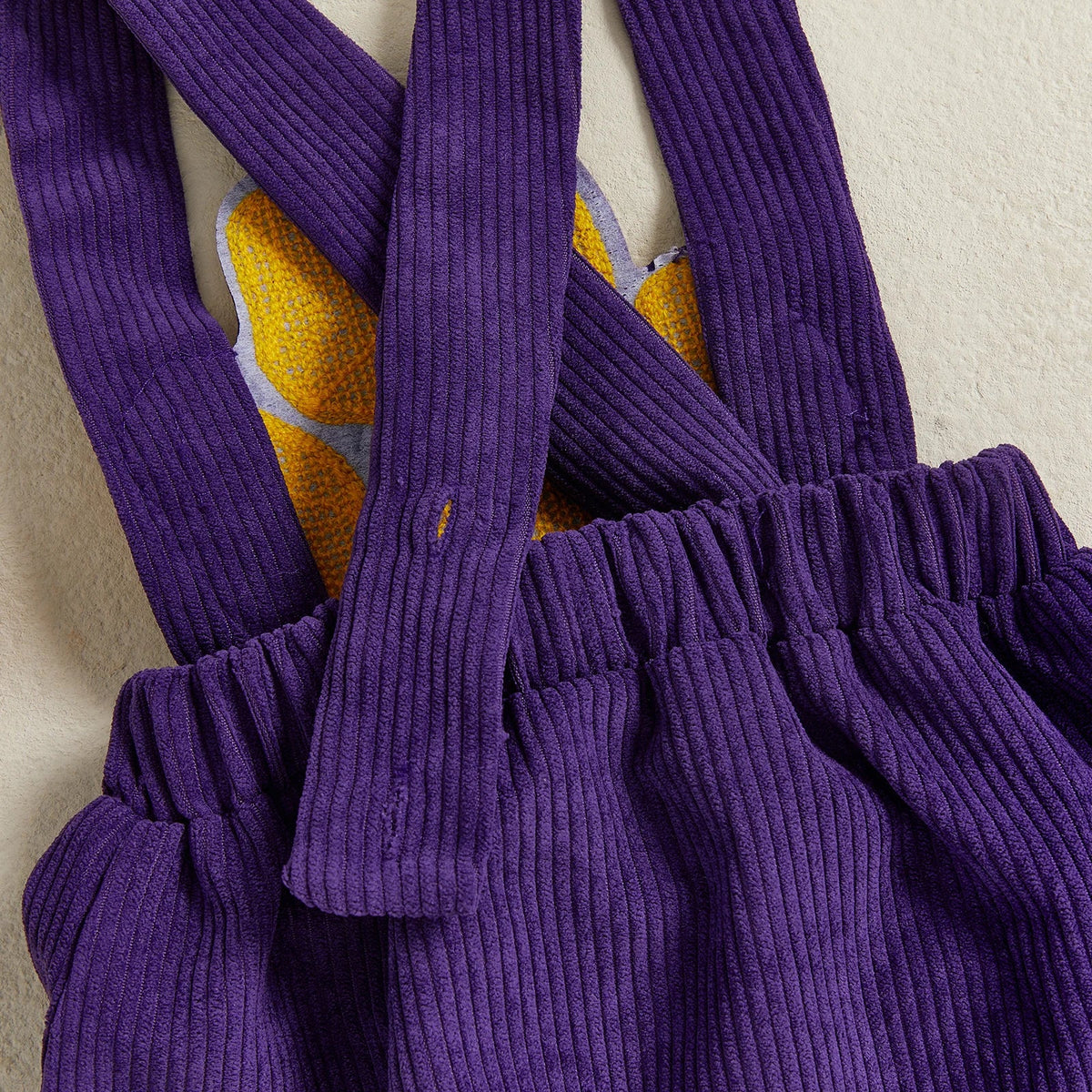 LSU Tigers Corduroy Romper - The Ollie Bee