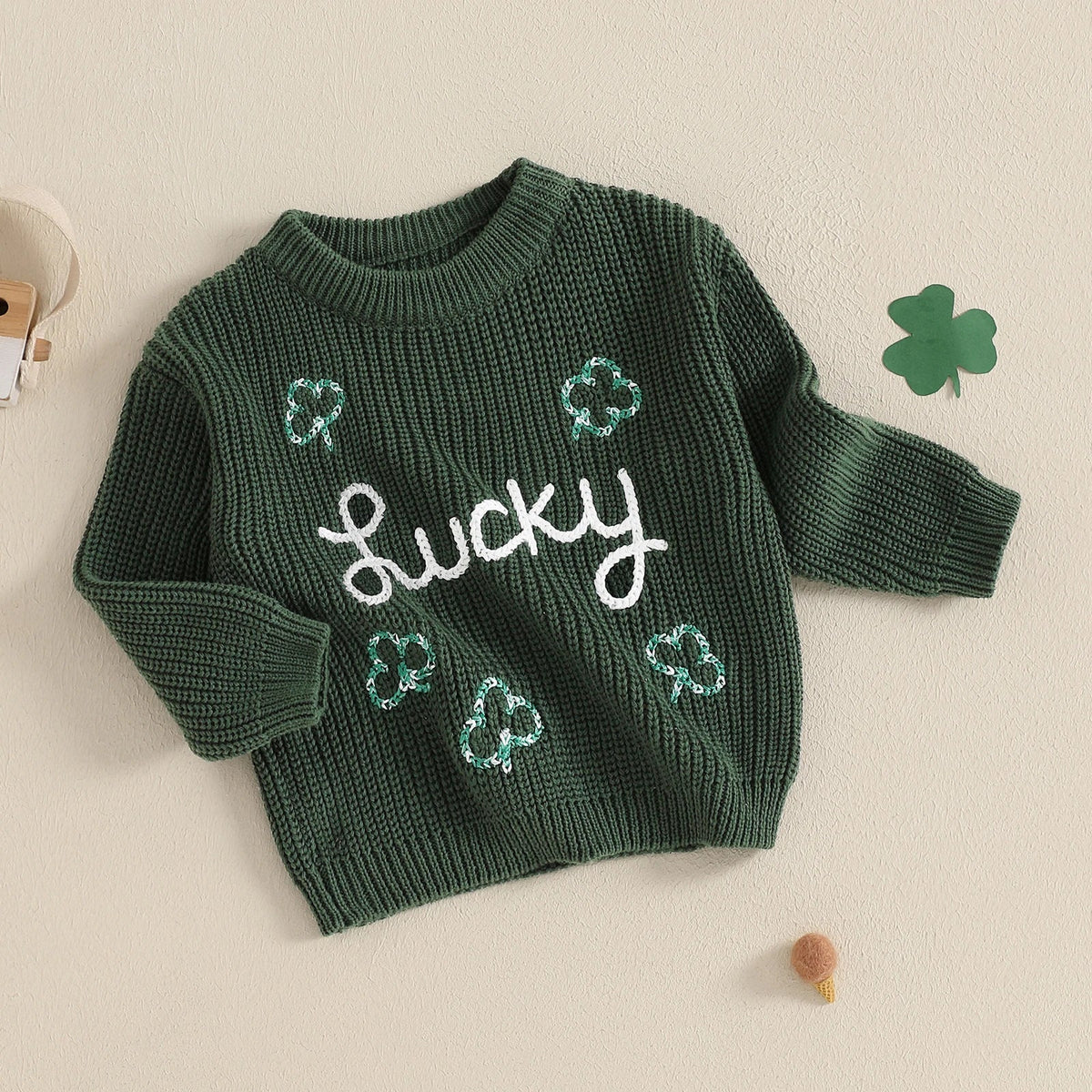 Lucky Knit Sweater - The Ollie Bee