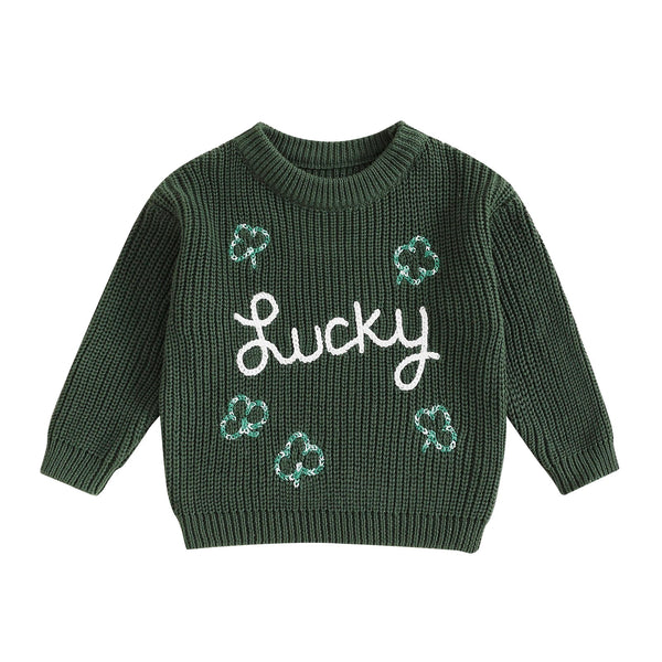 Lucky Knit Sweater - The Ollie Bee