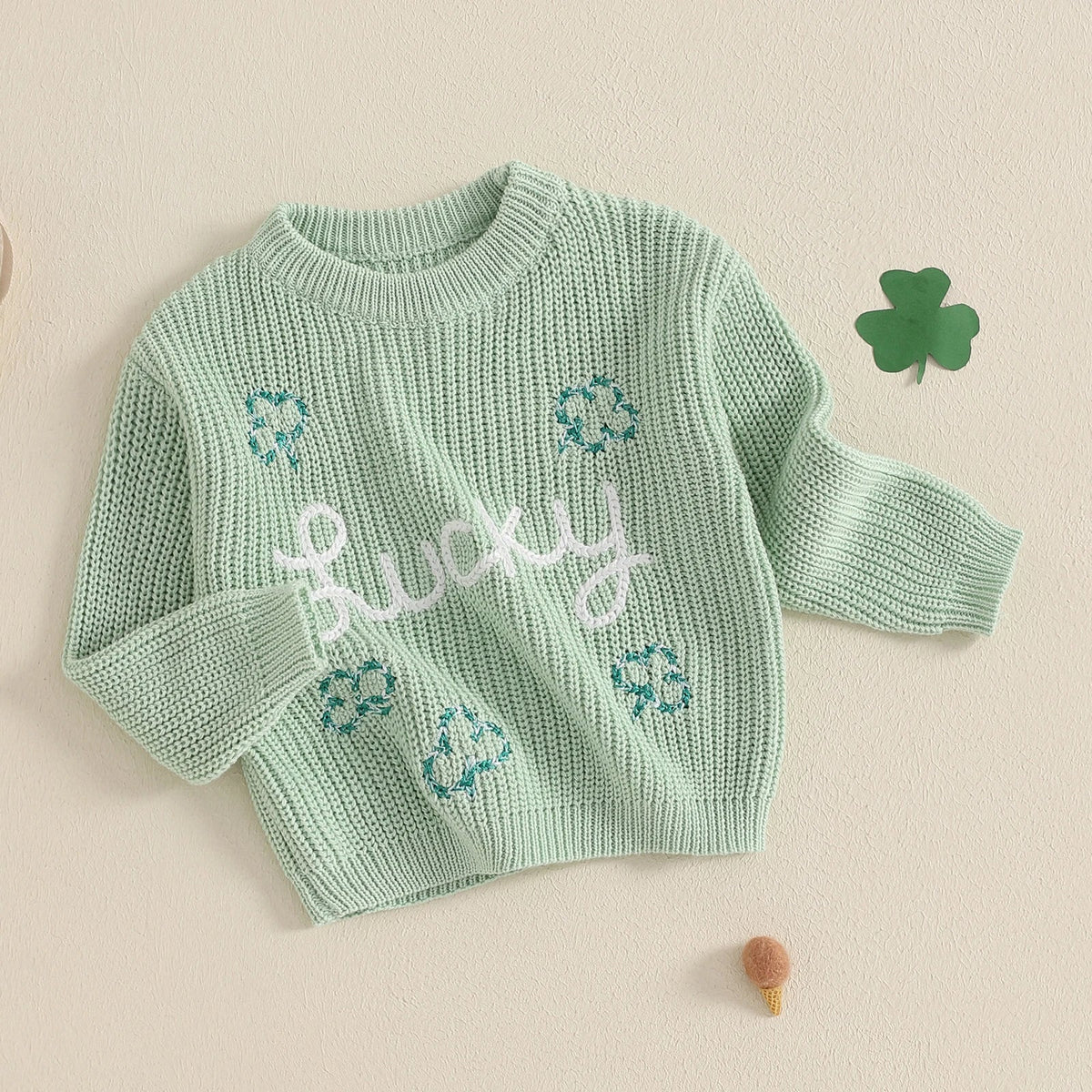 Lucky Knit Sweater - The Ollie Bee