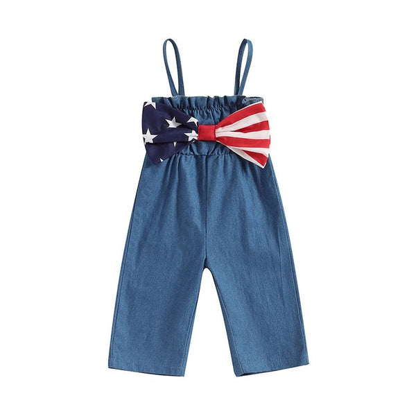 Miss Americana Denim Jumpsuit - The Ollie Bee