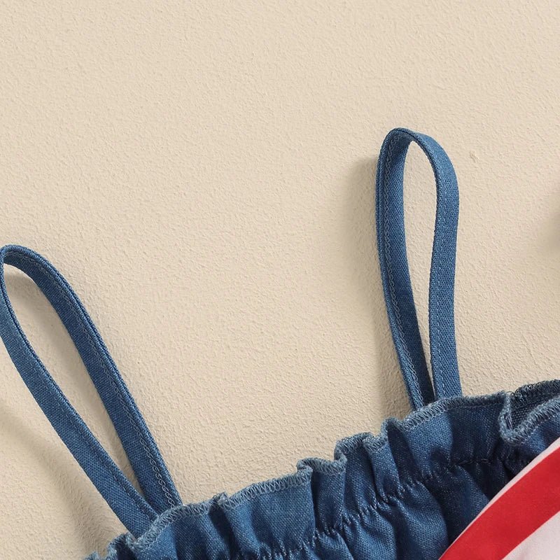 Miss Americana Denim Jumpsuit - The Ollie Bee