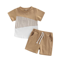 Neutral Stripes Diagonal Set - The Ollie Bee