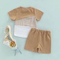 Neutral Stripes Diagonal Set - The Ollie Bee