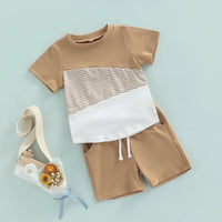 Neutral Stripes Diagonal Set - The Ollie Bee