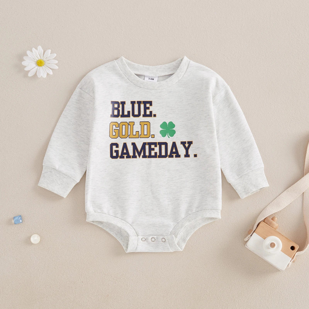 Notre Dame Gameday Onesie - The Ollie Bee