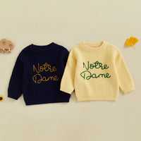 Notre Dame Knit Sweater - The Ollie Bee