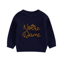 Notre Dame Knit Sweater - The Ollie Bee