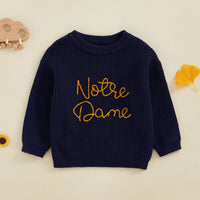 Notre Dame Knit Sweater - The Ollie Bee