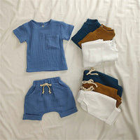 Organic Cotton Pocket Tee Set - The Ollie Bee