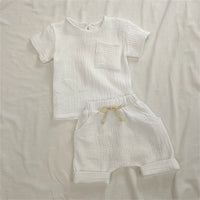 Organic Cotton Pocket Tee Set - The Ollie Bee