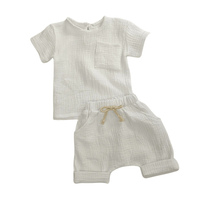 Organic Cotton Pocket Tee Set - The Ollie Bee