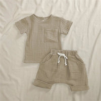 Organic Cotton Pocket Tee Set - The Ollie Bee