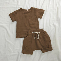 Organic Cotton Pocket Tee Set - The Ollie Bee