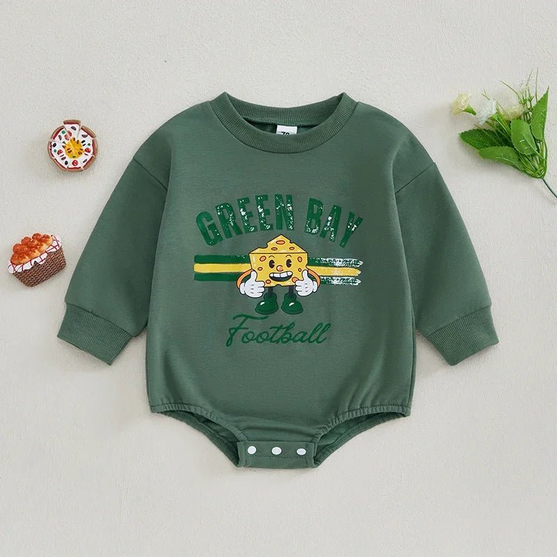 Packers Cheesehead Onesie - The Ollie Bee