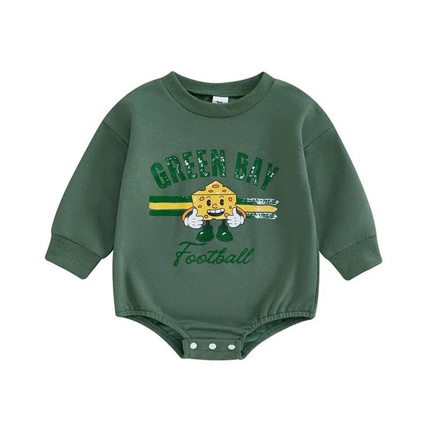 Packers Cheesehead Onesie - The Ollie Bee