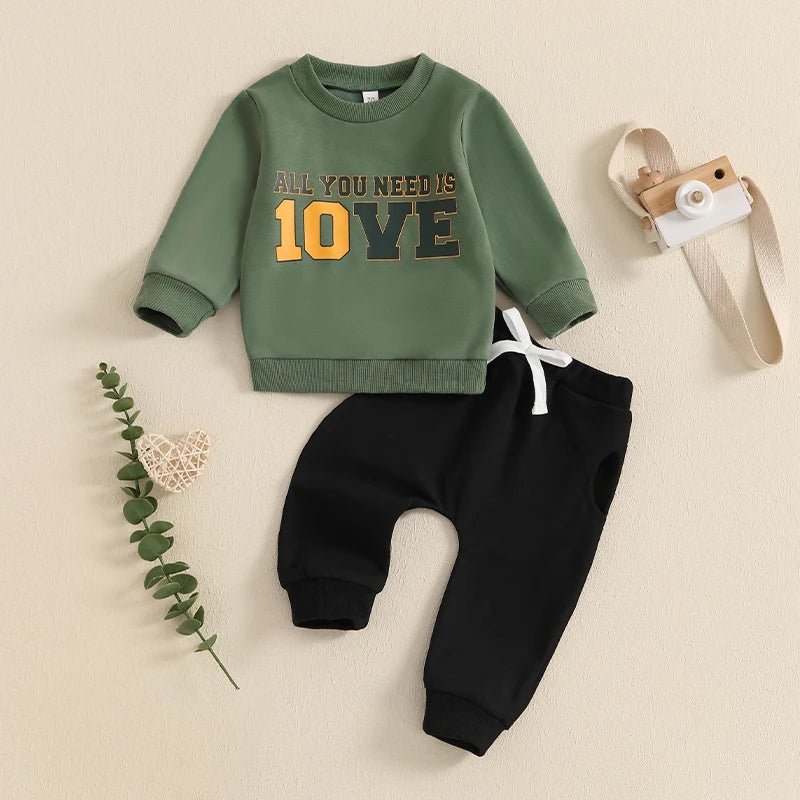 Packers Love Sweatsuit - The Ollie Bee