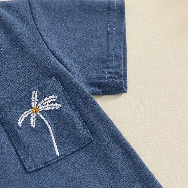 Palm Tree Pocket Set - The Ollie Bee