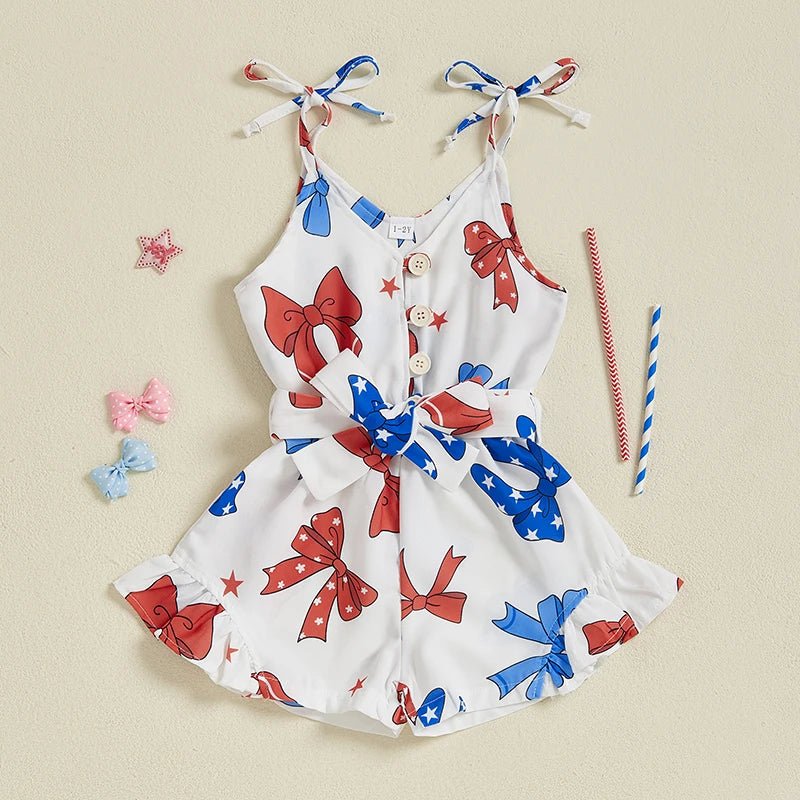 Party In The USA Romper - The Ollie Bee