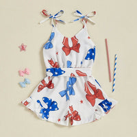Party In The USA Romper - The Ollie Bee