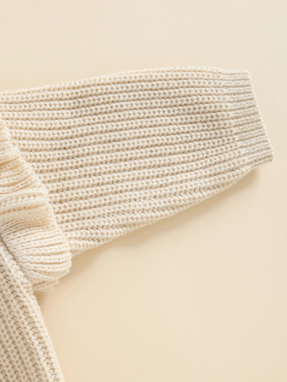 Pumpkin Bow Knit Sweater - The Ollie Bee