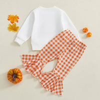 Pumpkin Patch Plaid Set - The Ollie Bee