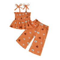Pumpkin Peplum Set - The Ollie Bee