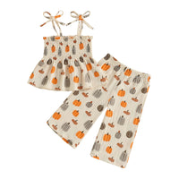 Pumpkin Peplum Set - The Ollie Bee