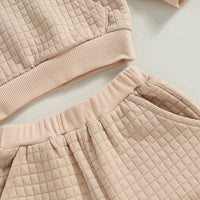 Quilted Hoodie Set - The Ollie Bee