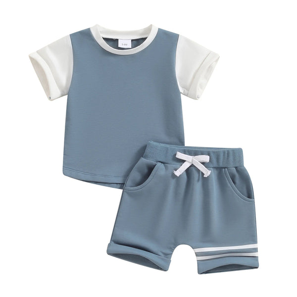 Raglan Striped Leg Set - The Ollie Bee