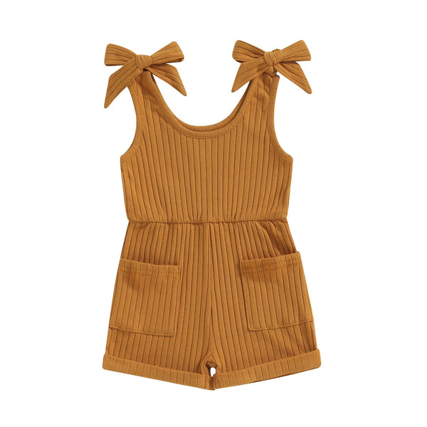 Ribbed Romper - The Ollie Bee