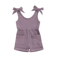 Ribbed Romper - The Ollie Bee
