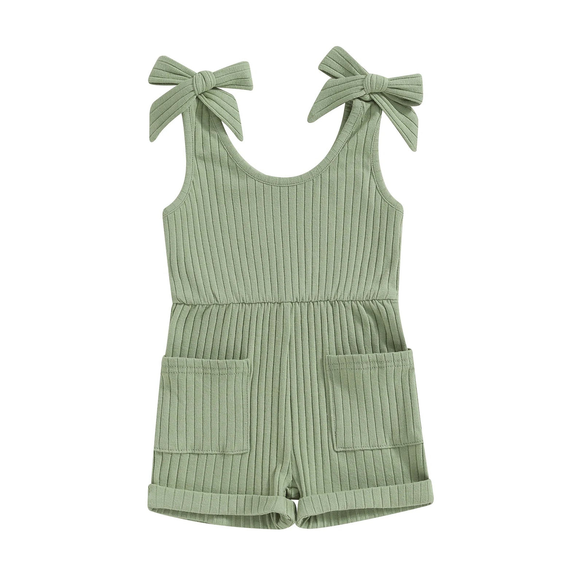 Ribbed Romper - The Ollie Bee