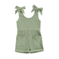 Ribbed Romper - The Ollie Bee