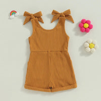 Ribbed Romper - The Ollie Bee