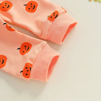 Ruffle Shoulder Pumpkin Set - The Ollie Bee