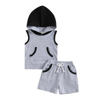 Sleeveless Hoodie Set - The Ollie Bee