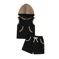 Sleeveless Hoodie Set - The Ollie Bee