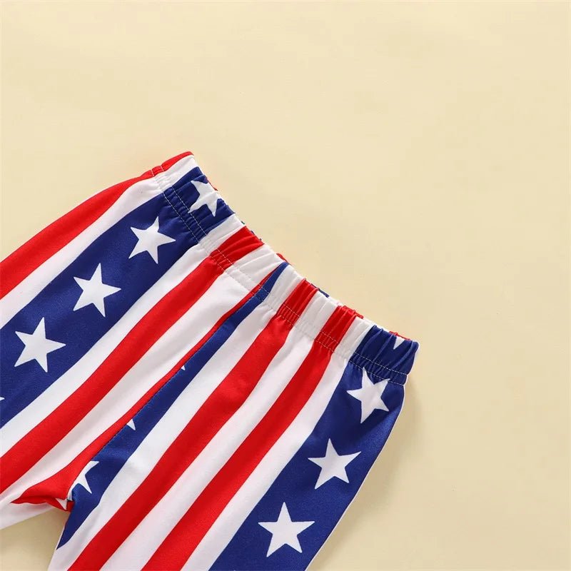 Stars and Stripes Flare Set - The Ollie Bee