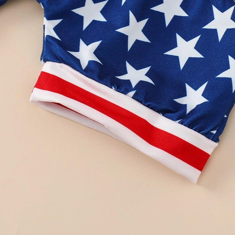 Stars and Stripes Sleeveless Set - The Ollie Bee