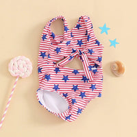 Stars and Stripes Swimsuit - The Ollie Bee
