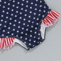 Stars & Stripes Swimsuit - The Ollie Bee