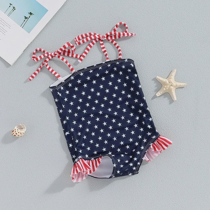 Stars & Stripes Swimsuit - The Ollie Bee