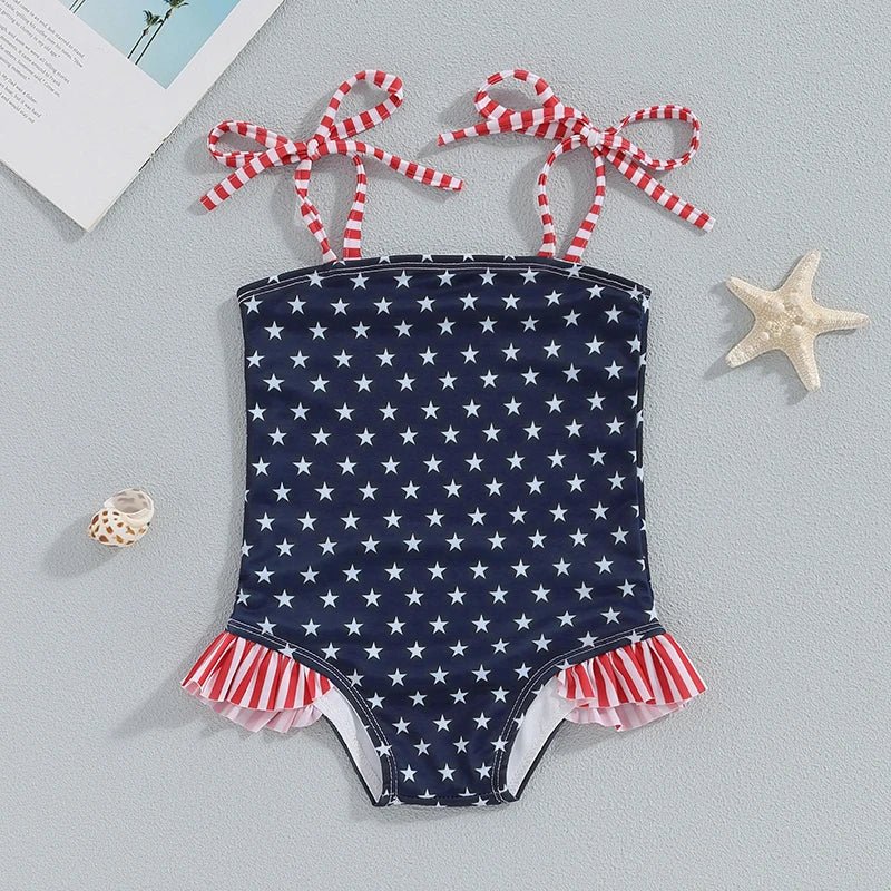 Stars & Stripes Swimsuit - The Ollie Bee