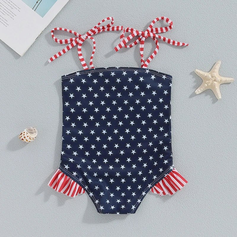 Stars & Stripes Swimsuit - The Ollie Bee