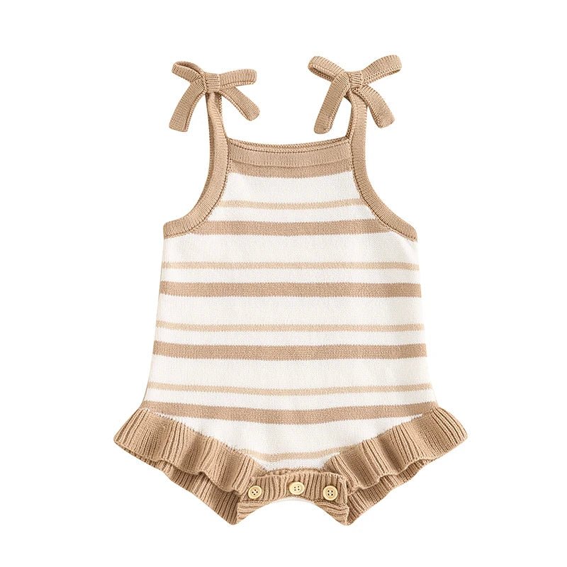 Striped Ruffle Onesie – The Ollie Bee