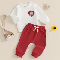 Stud Muffin Heart Sweatsuit - The Ollie Bee